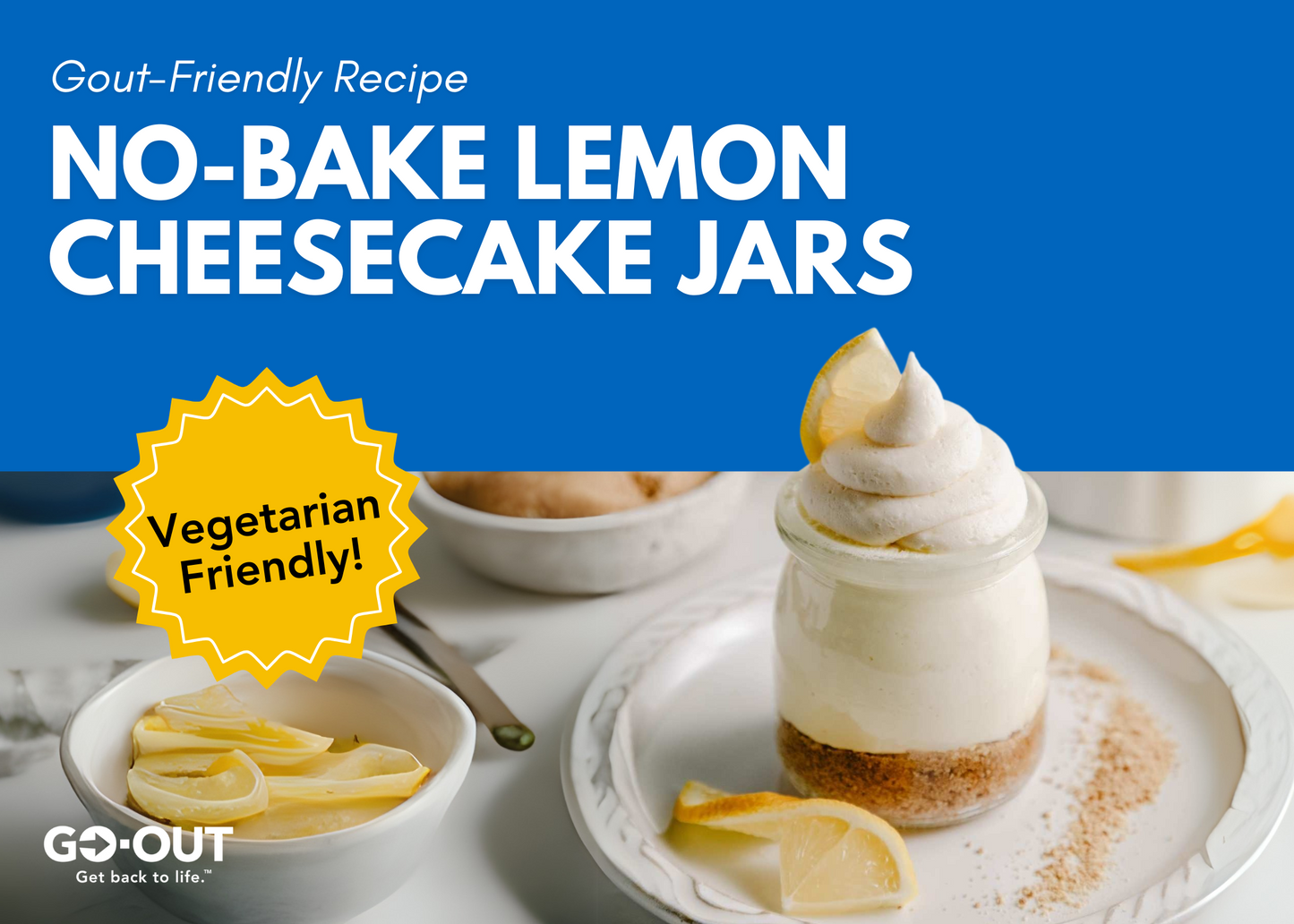 Delicious No-Bake Lemon Cheesecake Jars