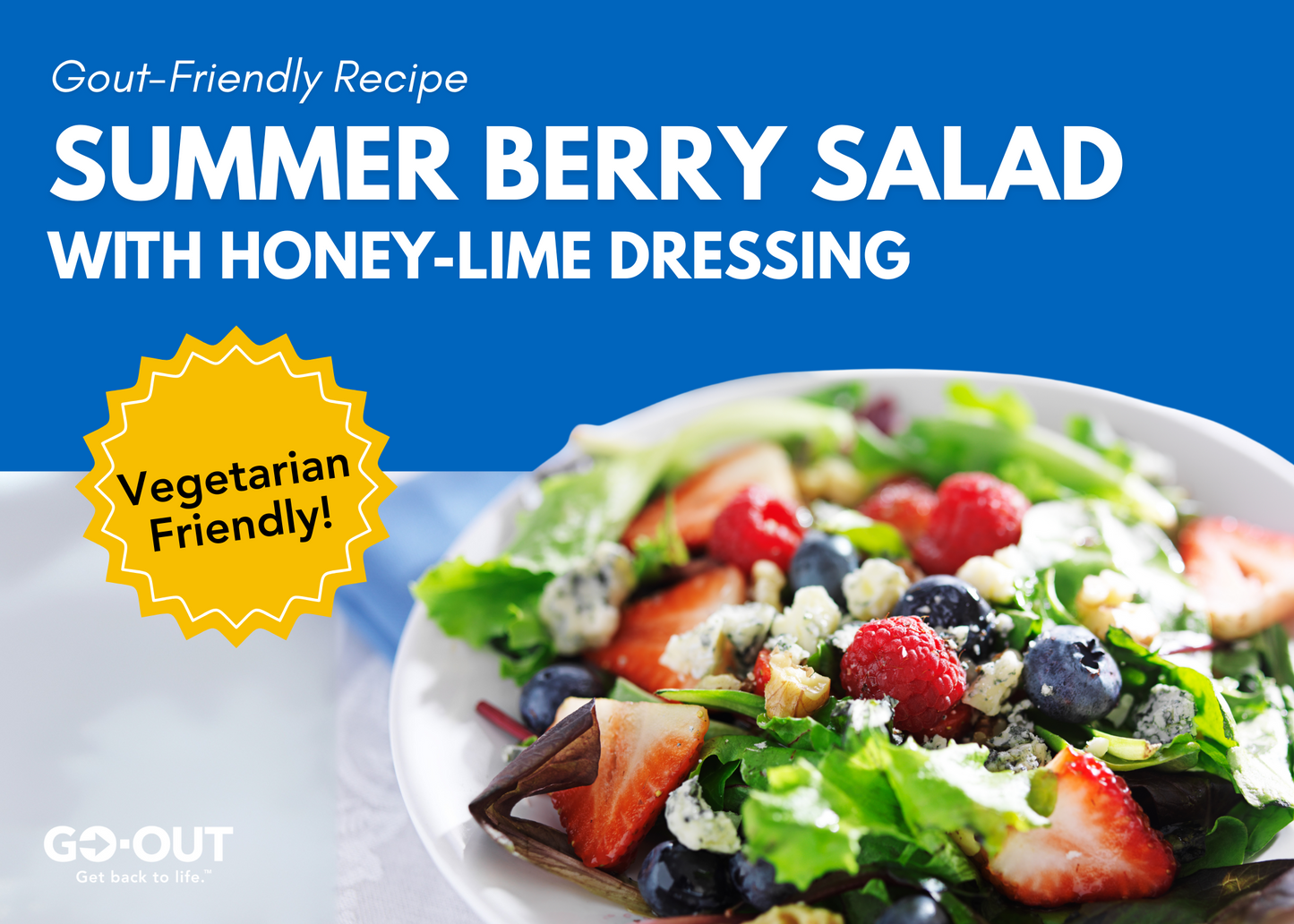 Summer Berry Salad with Honey-Lime Dressing