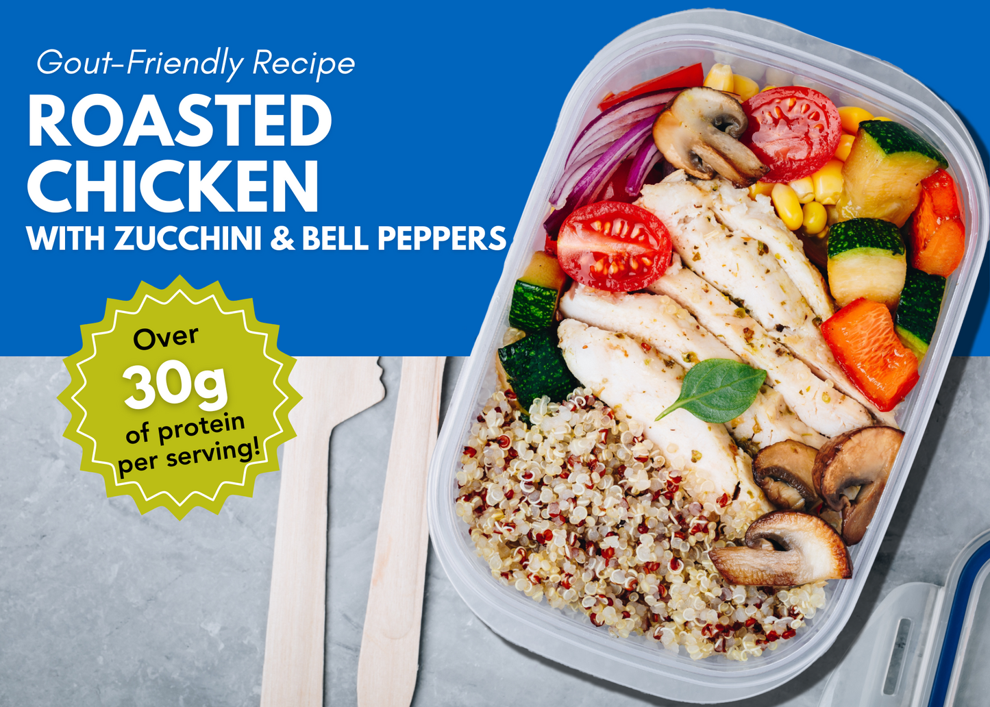 Roasted Chicken with Zucchini and Bell Peppers